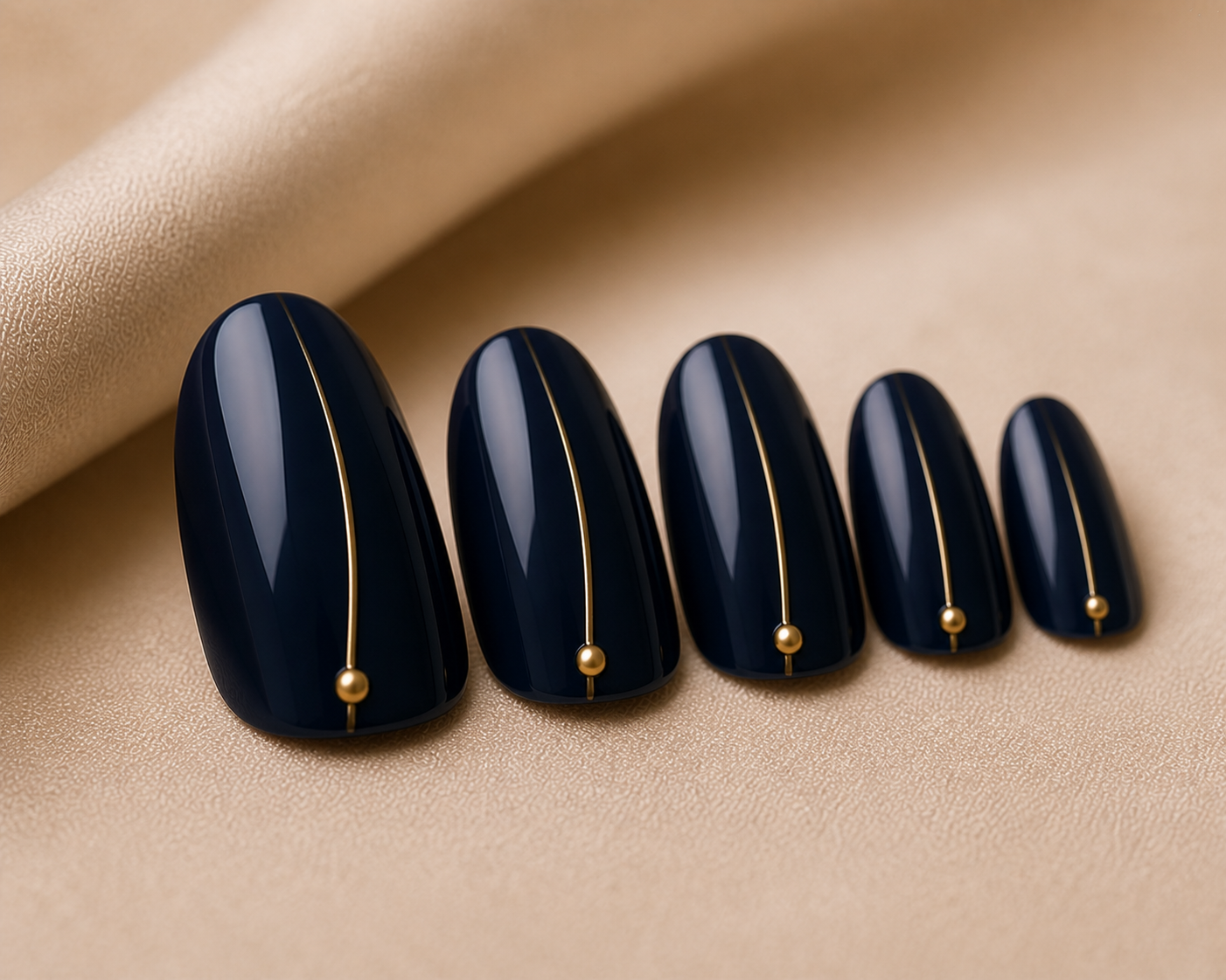 Midnight Navy Luxe Line Set