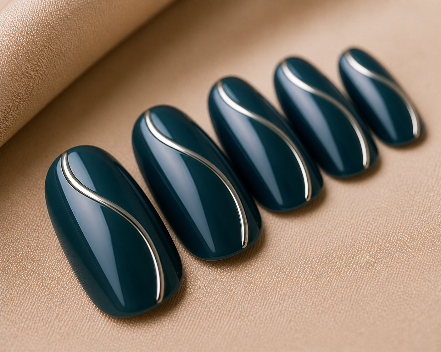 Arctic Teal Chrome Curve Set