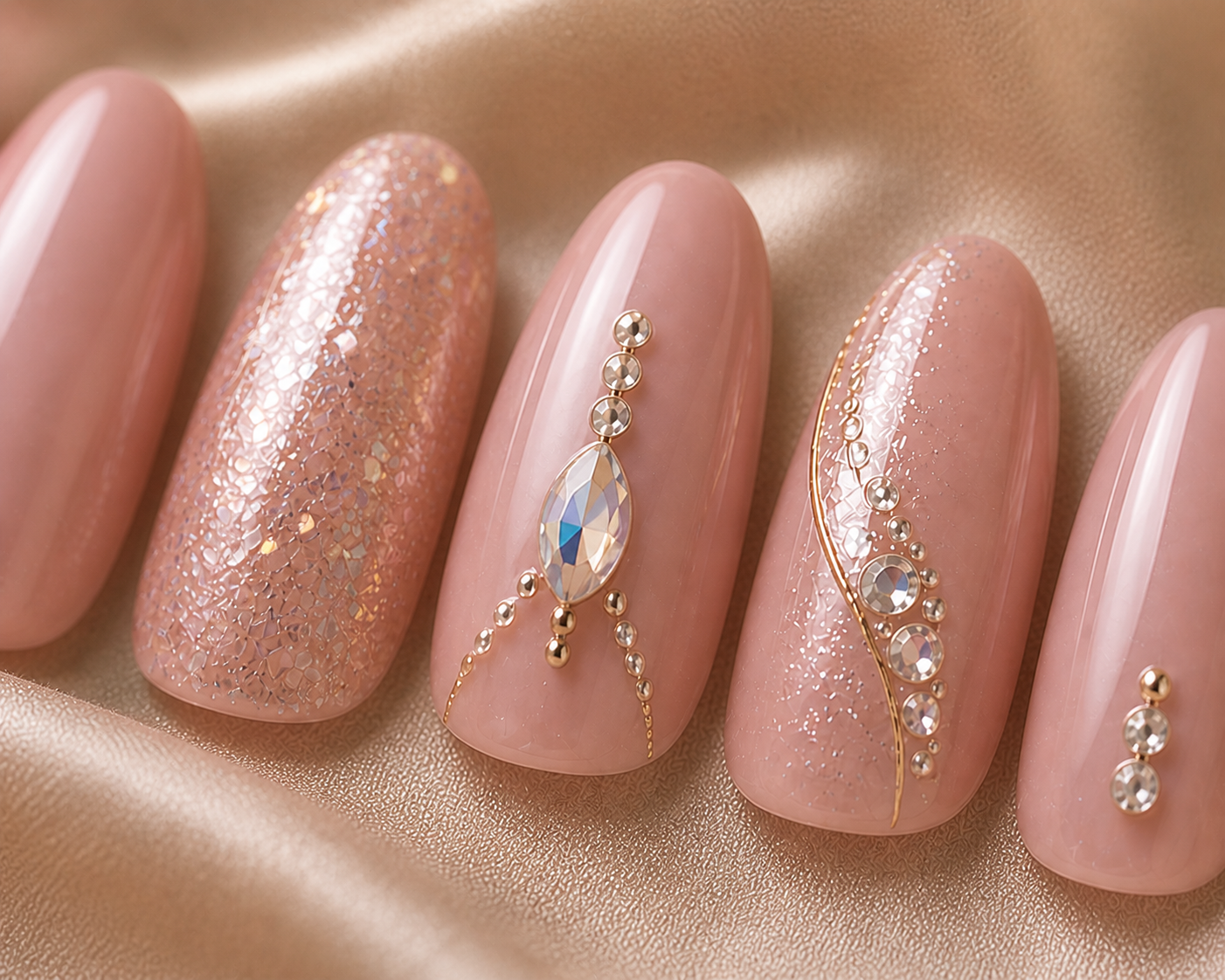 Rose Gold Glitter Glam