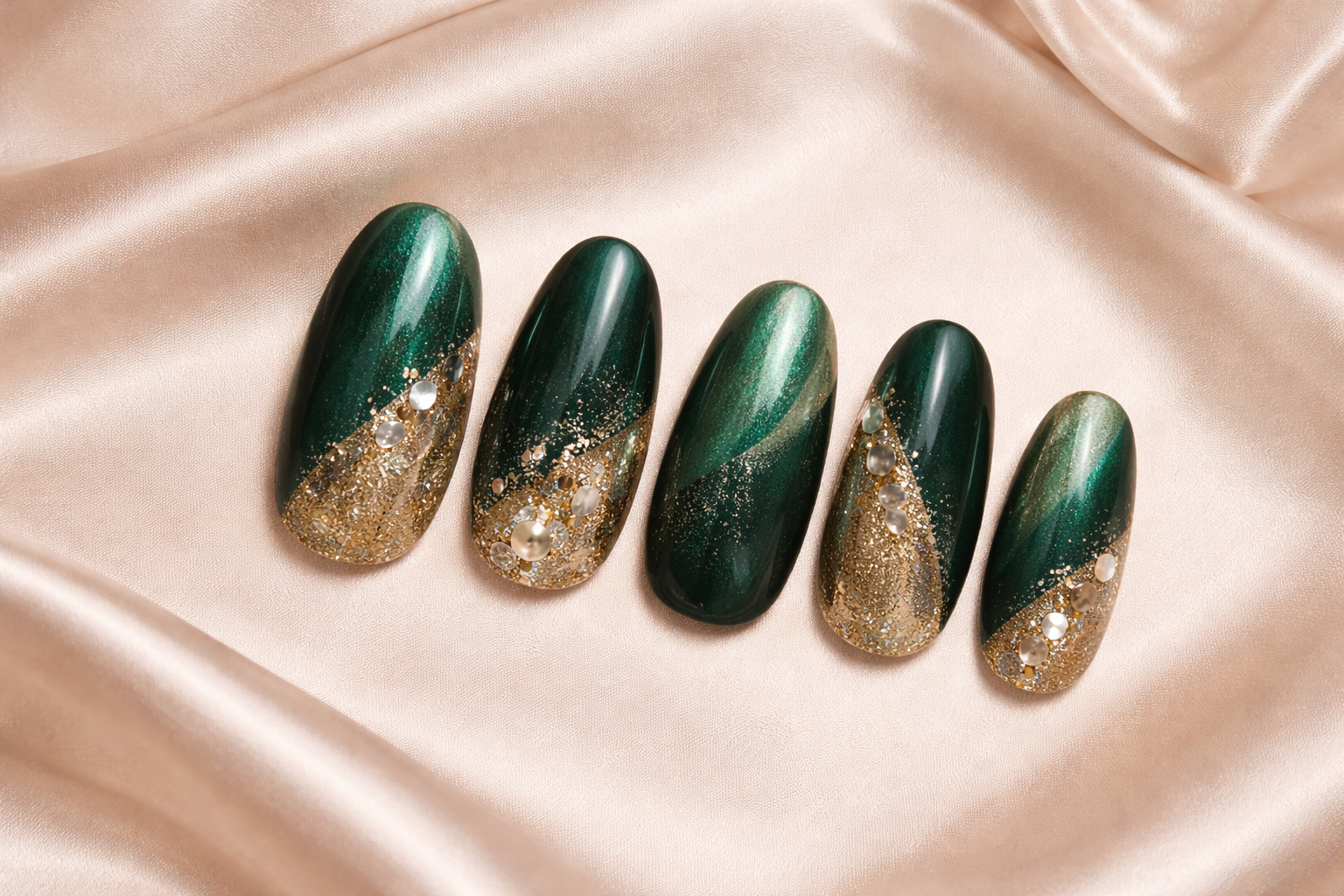 Emerald Luxe Cat Eye