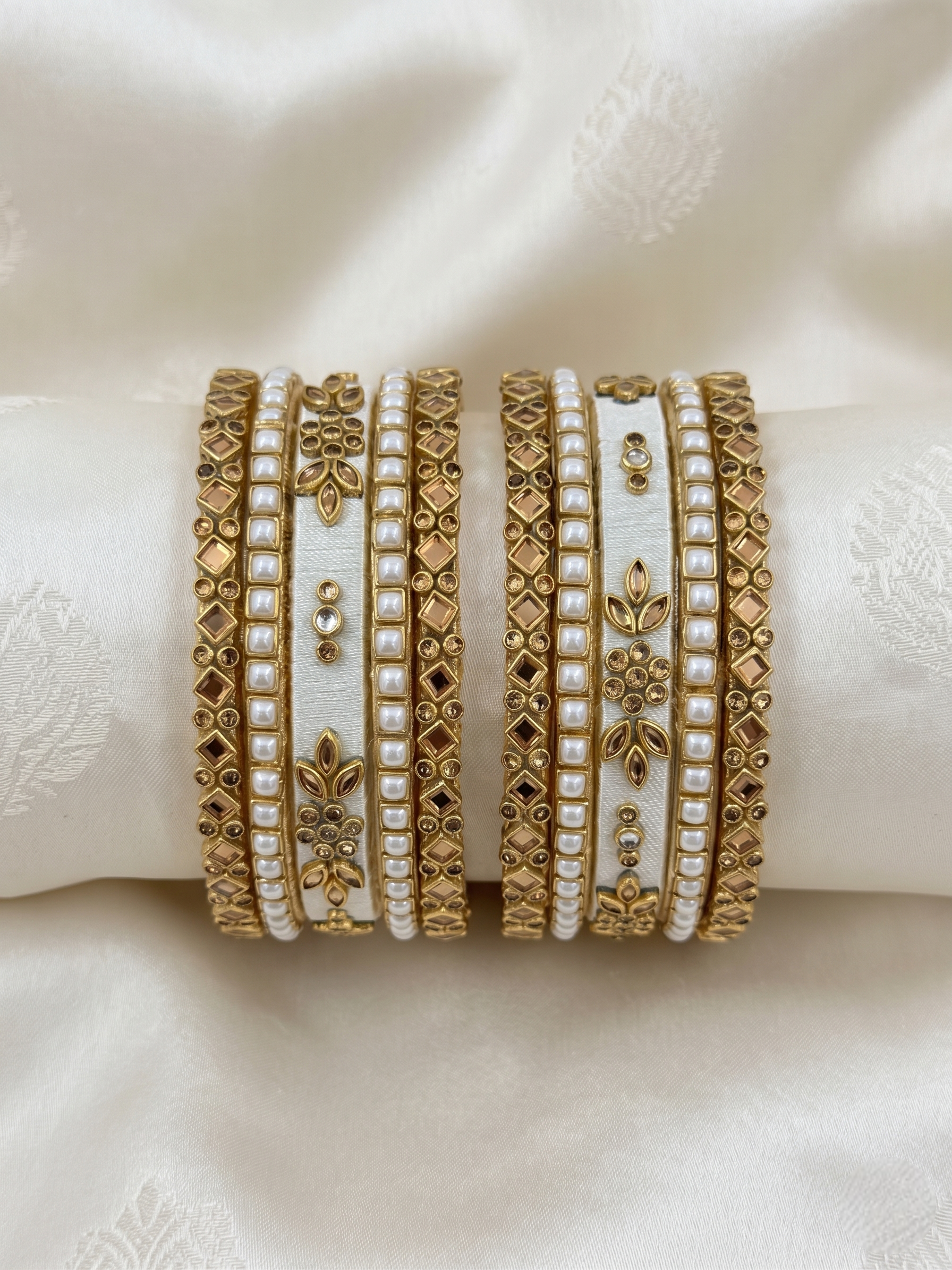 Royal Ivory Kada Set