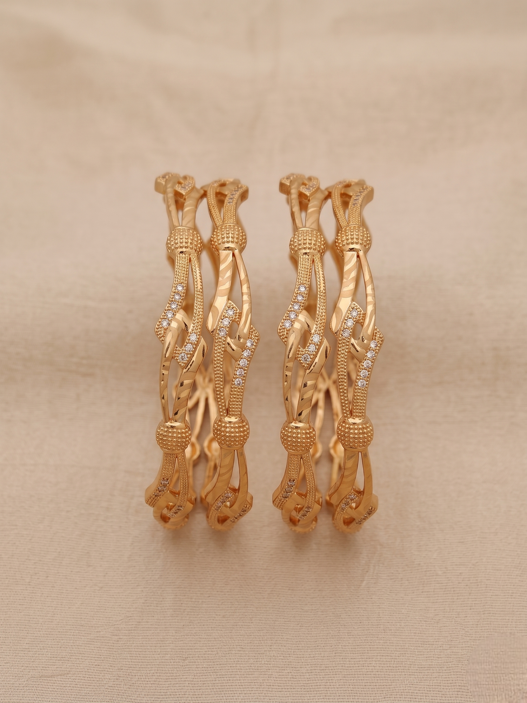 Heritage Sculpted Kundan